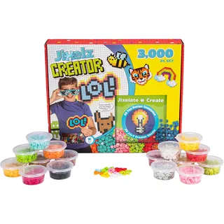 Fat Brain Toys Puzzelki Pixelki Jixelz Mega Zestaw Kreatora [KLOCKI]