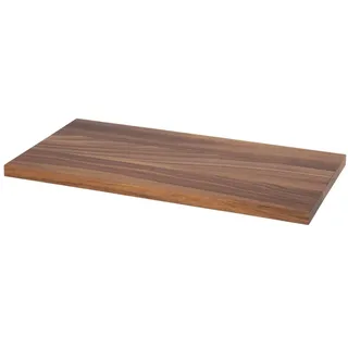 Schneidebrett Nussbaum Holz mittel 38 x 19 x 1,5 cm | Holz-Leute
