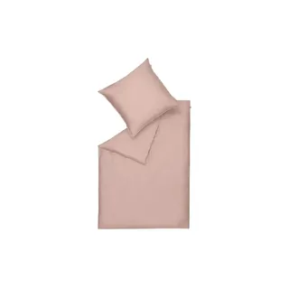 Schöner Wohnen Pure unifarben Rosa 200 x 200 cm + 2 x 80 x 80 cm