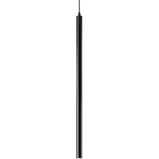 Ideal Lux Ultrathin 1-flg. Ø 3 cm rund schwarz