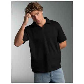 TRIGEMA Poloshirt schwarz S