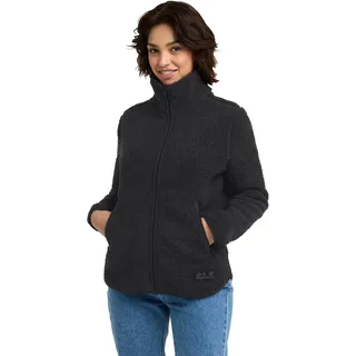 Jack Wolfskin High Curl Fleecejacke Schwarz M