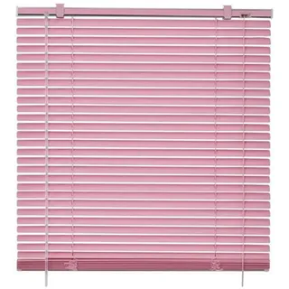 Aluminium Jalousien Für Fenster Jalousie 45/50/60/70/80/90/115/120cm,Horizontale Jalousette Rosa,Verdunkelungs Jalousetten,25mm Lamellen Vorhänge,Für Bad Küche Schlafzimmer,W×H-60×120cm(24*47in)
