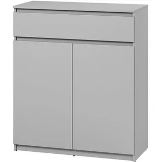 Mirjan24 Kombikommode Simply 2D1S 92 x 107 x 40 cm Grau
