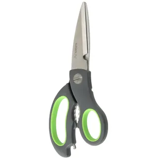 Nirosta Küchenschere in Anthrazit - (L)23 cm