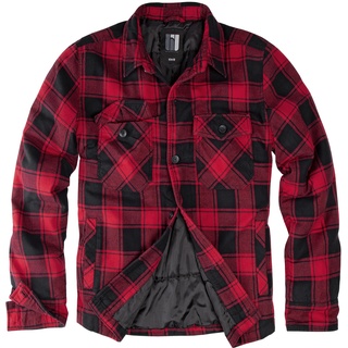 bw-online-shop Lumberjacket Rocky (Sale) schwarz/rot, Größe 3XL