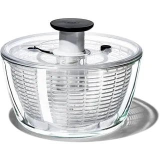 Oxo Salatschleuder aus Glas 26 cm