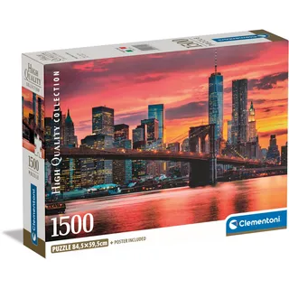 CLEMENTONI East River in der Abenddämmerung 1500 Teile