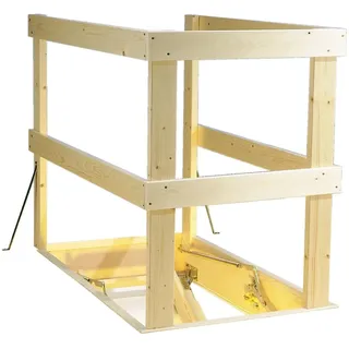 DOLLE Lukenschutzgeländer 130x70 cm Holz