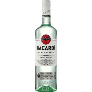 Bacardi Carta Blanca 37,5% vol 1 l