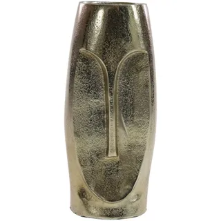 VOSS Design »Face« Dekovase gold groß