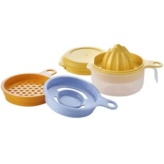 Tupperware Küchenhelfer-Set 5 teilig  , mehrfarbig , Kunststoff , Maße (cm): B: 10,2 H: 12,2 T: 10.8