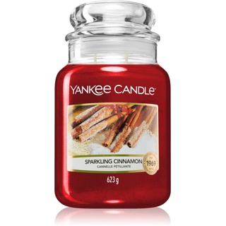 Yankee Candle Sparkling Cinnamon Duftkerze Classic groß 623 g