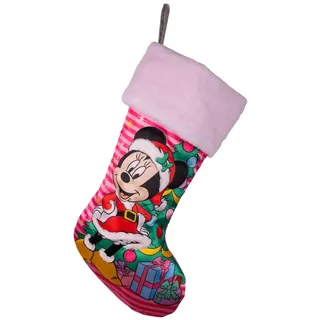 Kurt S. Adler Disney Minnie Maus mit Weihnachtsbaumstrumpf 48,3 cm DN7212