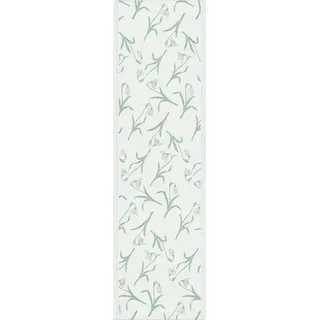 Ekelund Tischläufer Snödroppe 35x120 cm Baumwolle-Leinen-Mix