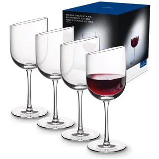Villeroy & Boch Rotweinkelch, Set 4tlg. NewMoon Gläser