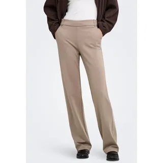 Only Onlpoptrash Life Mw Straight Pant PNT Braun L