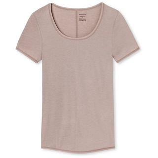 Schiesser T-Shirt Damen Tank Top - Unterhemd, Personal Fit, Basic braun 2XL