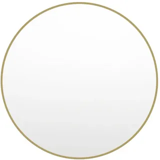vente-unique Wandspiegel Rund 150 x 150 cm Goldfarben