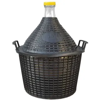 Vina Weinballon 15 L im Schutzkorb