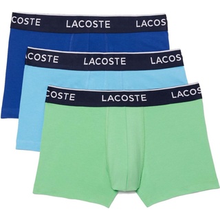 Lacoste, Herren, Unterhosen, 3er Pack Basic Retro Short / Pant, Grün, (M, 3er Pack)