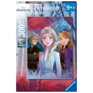 Ravensburger Puzzle 12866 - Elsa Anna und Kristoff - 300 Teile XXL Die Eiskönigin 2 Puzzle für Kinder ab 9 Jahren