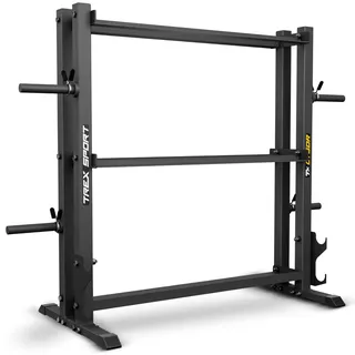 trex sport Hantelablage Gewichteständer Stahl Hantelständer bis 690kg TX-075DR TREX SPORT