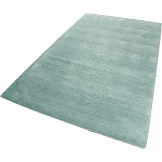 Teppich ESPRIT "Loft" Teppiche Gr. B/L: 200 cm x 200 cm, 20 mm, 1 St., grün (mintgrün) Esszimmerteppiche Wohnzimmer, große Farbauswahl, sehr weicher Flor, dicht gewebt, robust