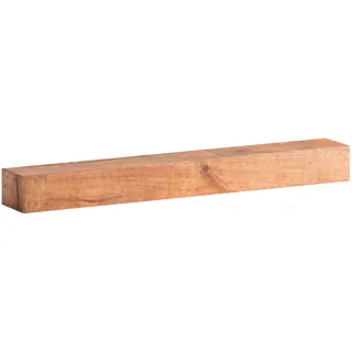 Wandboard Country 100x10x15 cm Balken Optik rustikal aus Mangoholz Wandregal
