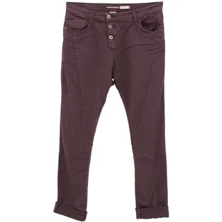 Please, P 78AFB5DKX-LAV2420, Damen Jeans Hose Sweatdenim 1479-burgundy XL - XL