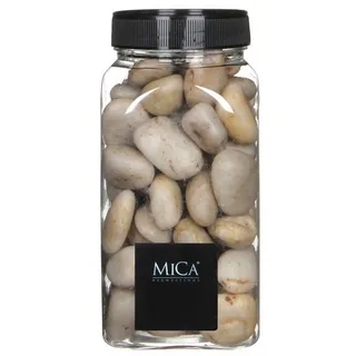 Mica decorations Dekorative Steine beige 650 ml/1 kg