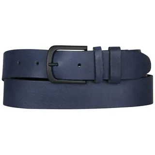 Petrol Industries Herrengürtel Leder 95 Blau