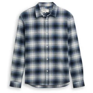 TOM TAILOR Langarmhemd blau M
