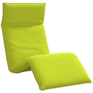 vidaXL Sonnenliege Klappbar Knallgrün 175x54x8,5 cm Oxford-Gewebe