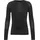 Langarm Shirt Schwarz S