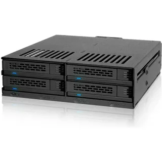 ICY Dock MB324SP-1B Speicherlaufwerksgehäuse HDD / SSD-Gehäuse Schwarz 2.5"