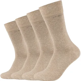 CAMANO ca-soft Sneakersocken 4er Pack Beige 39-42