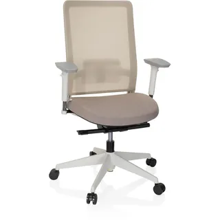 HJH Office PURE WHITE Netzstoff Beige