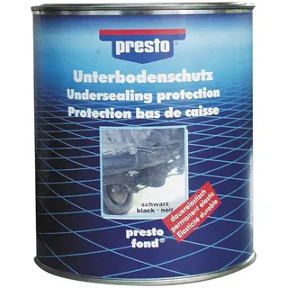PRESTO Unterbodenschutz Bitumen schwarz 2 St. 2,5 kg