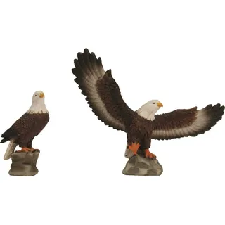 Dekop Krippenzubehör Adlerpärchenset Höhe ca. 7,5cm passend für 9-11cm Figuren (444444635284393)
