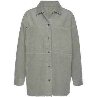 Buffalo Cordjacke Damen salbeigrün Gr.42