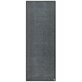 Barbara Becker Fußmatte Touch, Schmutzfangmatte, für Eingangsbereich Wohnungstür, Fußabstreifer, Türmatte, Anthrazit, 67 x 170 cm