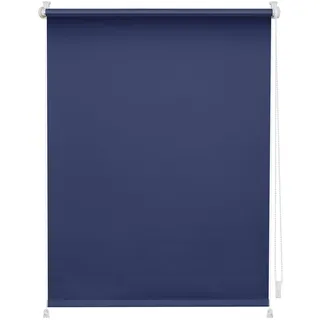 Lichtblick Thermo-Rollo / Verdunkelungsrollo Klemmfix 45 x 150 cm blau