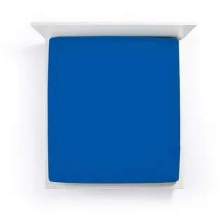 Formesse Spannbettlaken Bella Donna Jersey Spannbetttuch blau