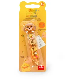 Legami 2-in-1 Korrektur- & Kleberoller - Bear Sweet Bear