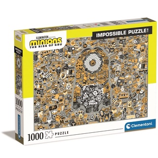 Clementoni 39554 Italy Puzzle 1.000 Teile-Minions The Rise of Gru, One Size