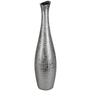 formano Bodenvase Helsinki, Farbe: Silber, Höhe: 59cm silberfarben