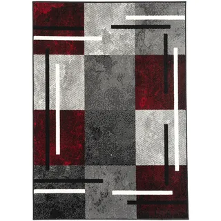 Pergamon Teppich 80 x 150 cm Schwarz