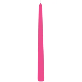 Wiedemann Kerzen Spitzkerzen Pink 300 x Ø 25 mm, 6 Stück
