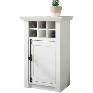 furn.design Kommode Hooge 63 x 100 cm Weiß